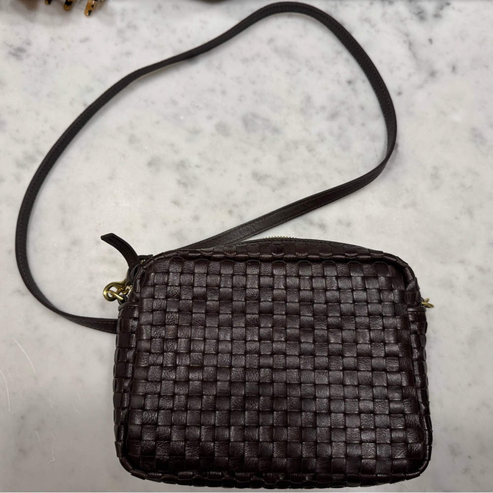Clare V Kalamata Woven Checker